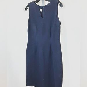 Vintage Jones New York Navy Sheath Dress